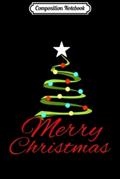 Composition Notebook: Women Leopard Plaid Christmas Tree Merry Christmas  Journal/Notebook Blank Lined Ruled 6x9 100 Pages