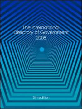 Hardcover International Directory of Government 2008 Book