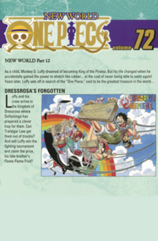Library Binding Dressrosa's Forgotten. (One Piece, Vol. 72) Book