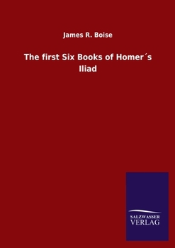 Paperback The first Six Books of Homer´s Iliad Book