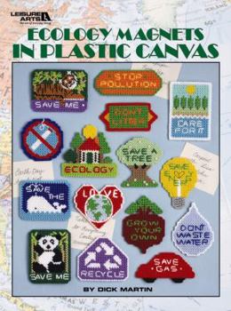 Paperback Ecology Magnets in Plastic Canvas Book