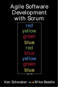 Paperback Agile Software Development with Scrum Book