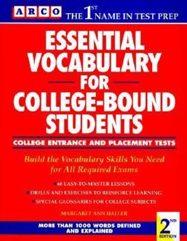 Paperback Essential Vocabulary for the College Bound Students Book