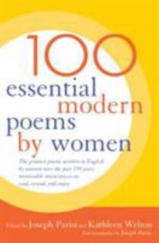Hardcover 100 Essential Modern Poems by Women Book