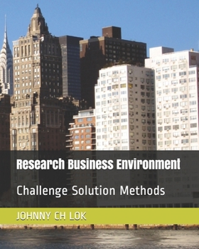 Paperback Research Business Environment: Challenge Solution Methods Book
