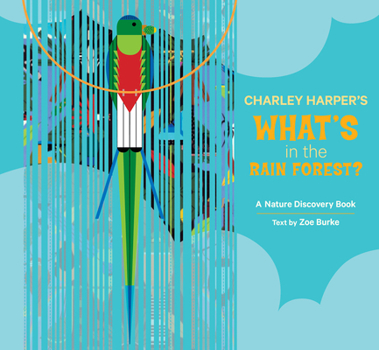 Hardcover Charley Harper's What's in the Rain Forest? Book
