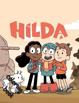 Paperback HILDA coloring book: Super Coloring Book for kids and fans, Diamond Coloring Pages of HILDA - GIANT pages with Premium Quality Images Book