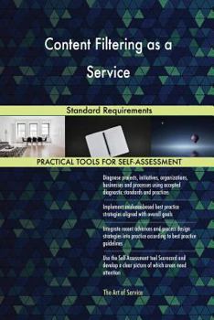 Paperback Content Filtering as a Service Standard Requirements Book