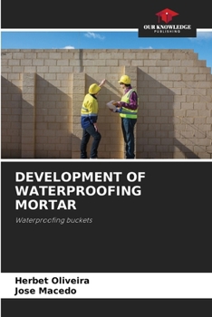 Paperback Development of Waterproofing Mortar Book