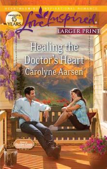 Mass Market Paperback Healing the Doctor's Heart [Large Print] Book