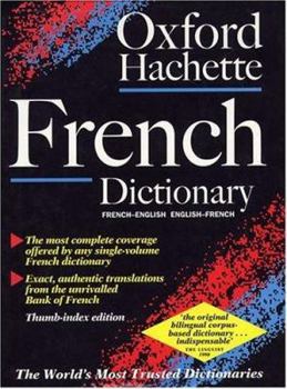 Hardcover The Oxford-Hachette French dictionary: French-English, English-French Book