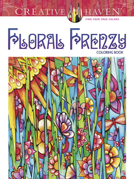 Paperback Creative Haven Floral Frenzy Coloring Book