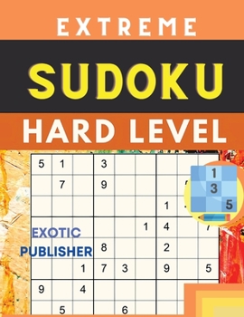 Paperback Hard to Extreme Large Print Sudoku Book