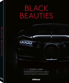 Hardcover Black Beauties: Iconic Cars Book