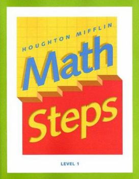 Paperback Math Steps: Student Edition Grade 1 2000 Book