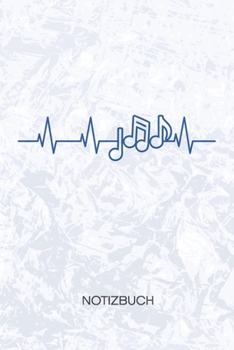 NOTIZBUCH: A5 Kariert - Instrumentenspieler Heft - Instrumente Notizheft 120 Seiten KARO - Ich liebe Musik Notizblock Musiker Herzschlag Motiv - Instrumentalist Geschenk (German Edition)