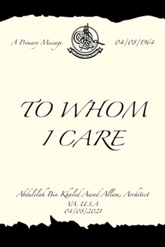 Paperback To Whom I Care Book