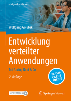 Hardcover Entwicklung Verteilter Anwendungen: Mit Spring Boot & Co. [German] Book