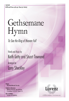 Paperback Gethsemane Hymn: To See the King of Heaven Fall Book