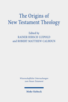 The Origins of New Testament Theology: A Dialogue with Hans Dieter Betz