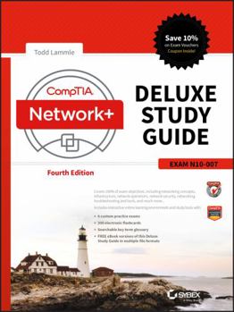 Hardcover Comptia Network+ Deluxe Study Guide: Exam N10-007 Book