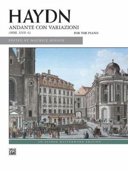 Paperback Andante Con Variazioni: Hob. XVII: 6 for the Piano Book