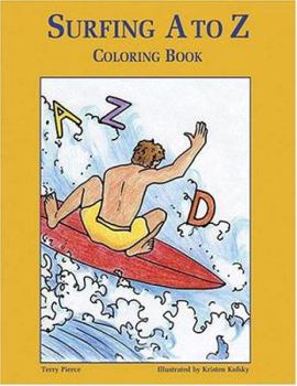 Paperback Surfing A to Z Coloring Book