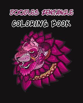 Paperback Doodles Zentangle Coloring Book: Enjoy Coloring Book with Variety of Hand Drawn Images All Jumbo Size Suitable for All Ages Including Senior Book