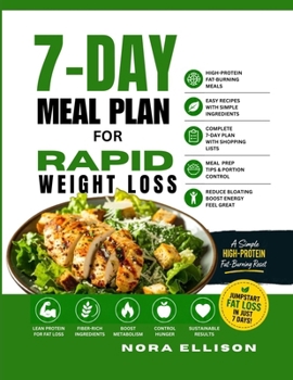 7-DAY MEAL PLAN FOR RAPID WEIGHT LOSS: A Simple High-Protein Fat-Burning Reset with Easy Recipes, Meal Prep Strategies & Smart Portion Control for Fast Healthy Weight Loss