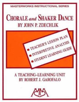 Paperback Chorale and Shaker Dance Book