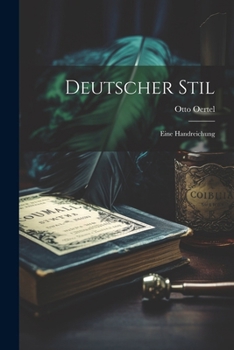 Paperback Deutscher Stil: Eine Handreichung [German] Book
