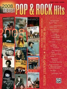 Paperback 2008 Greatest Pop & Rock Hits: Greatest Hits Book