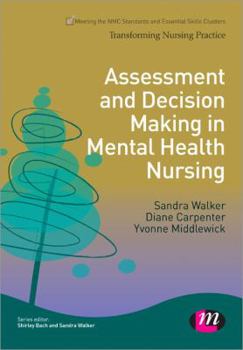 Paperback Assessment and Decision Making in Mental Health Nursing Book