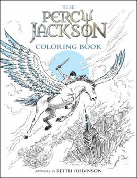 Paperback The Percy Jackson Coloring Book