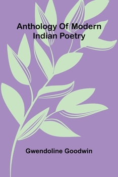 Paperback Anthology of modern Indian poetry Book