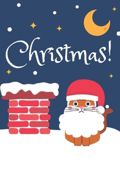 Christmas: Funny Composition Notebook | Holiday Daily Journal | Cute Gift For Kids or Women | College Ruled Planner Organizer |  110 Pages, Lined 6 x 9