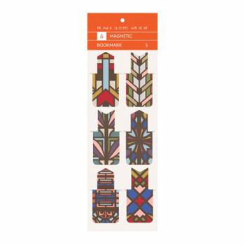 Misc. Frank Lloyd Wright Designs Magnetic Bookmarks Book