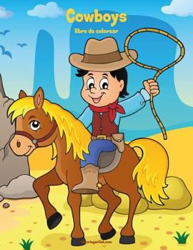 Paperback Cowboys libro de colorear 1 [Spanish] Book