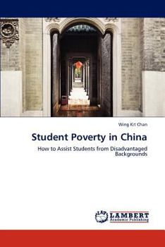 Paperback Student Poverty in China Book