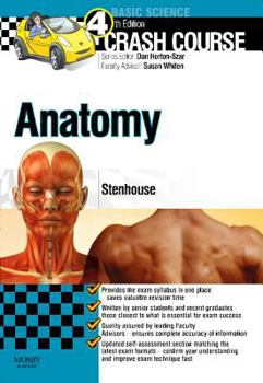 Paperback Crash Course Anatomy Book