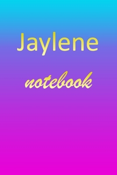 Paperback Jaylene: Blank Notebook - Wide Ruled Lined Paper Notepad - Writing Pad Practice Journal - Custom Personalized First Name Initia Book
