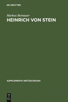 Hardcover Heinrich von Stein [German] Book