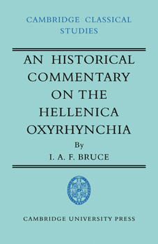 An Historical Commentary on the Hellenica Oxyrhynchia