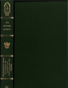 Hardcover The Religious Census of Cumbria, 1851: Cumberland, Westmorland and Furness Book