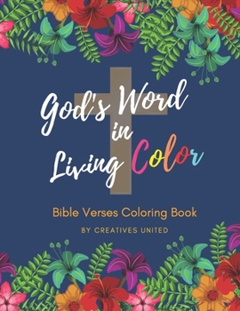 Paperback God's Word in Living Color: Bible Verses Coloring Book