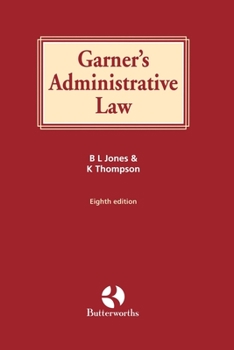 Paperback Garner's Administrative Law Book