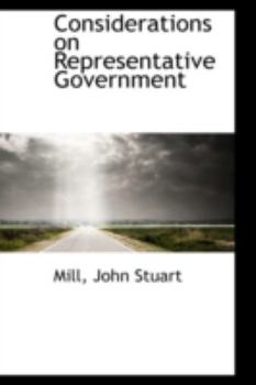 Paperback Considerations on Representative Government Book