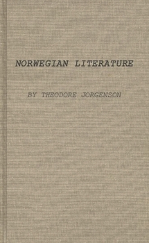 Hardcover Norwegian Literature in Medieval and Early Modern Times Book