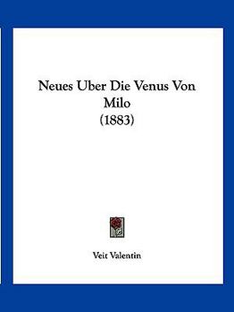 Paperback Neues Uber Die Venus Von Milo (1883) [German] Book