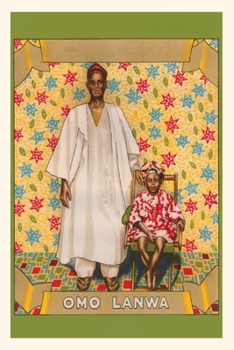 Paperback Vintage Journal African Man with Child Book